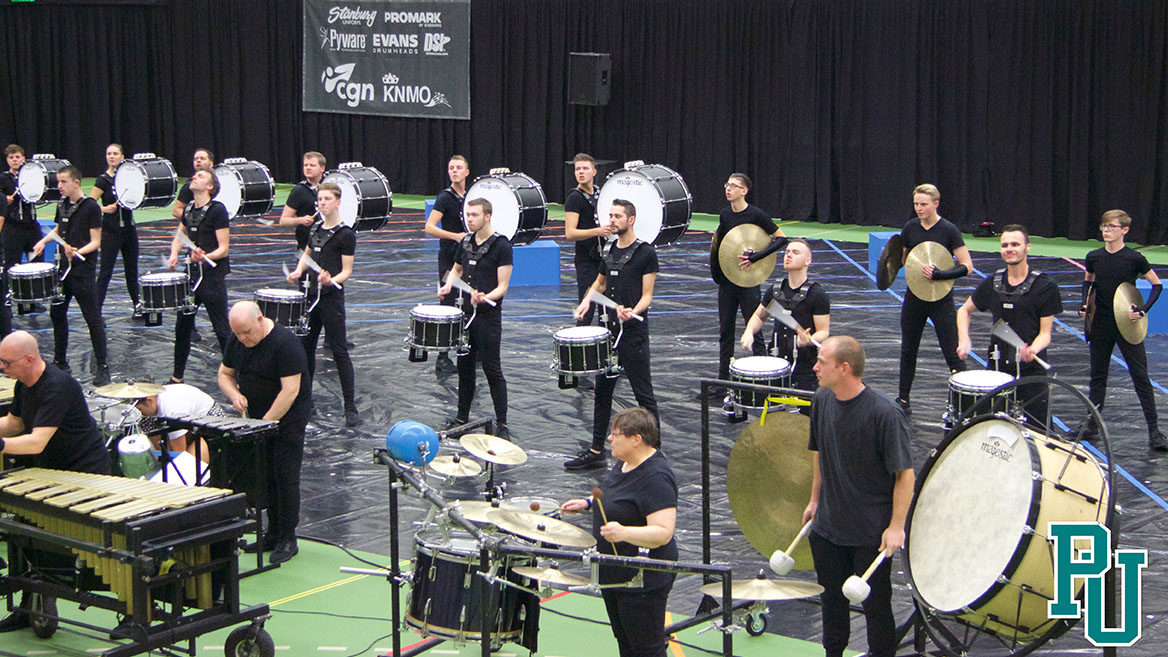 De eerste klap… Percussion Unlimited passion for drums